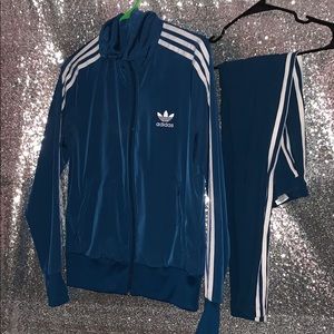 adidas Other - Adidas Teal Jogging Suit Set adidas Other - Adidas Teal Jogging Suit Set